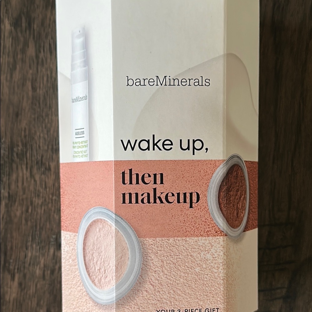 bareMinerals 3-Piece Set: Phyto-Retinol Concentrate, Warmth, & Mineral Veil